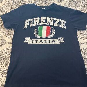 Firenze Italia Navy T-Shirt